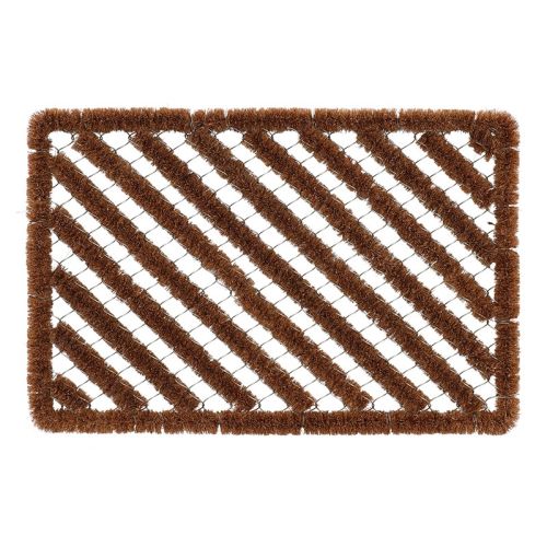 Tapis de porte Esschert Design en spirale et noix de coco