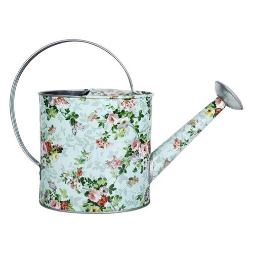 Esschert Design | Arrosoir d'intérieur | Acier | Motif rose | 1,8 L