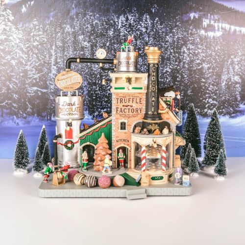 LEMAX La chocolaterie de Noël, truffes et chocolatiers | avec adaptateur 4,5 V