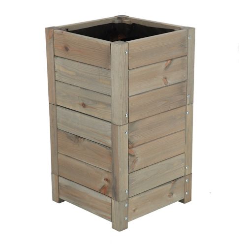 Esschert Design | Composteur à vers | Bois | Marron | 41 x 39 x 67 cm