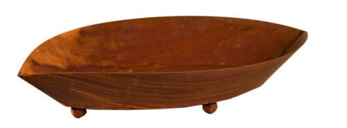 Badeko | Bol Nova | Aspect acier Corten | 68 x 38 cm