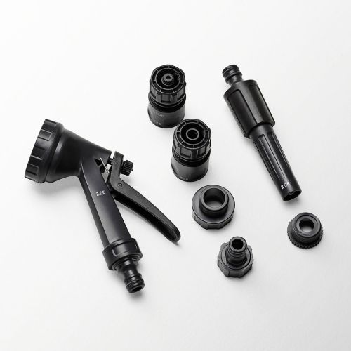 ZEE® | Set für Gartenschlauch – BLACK