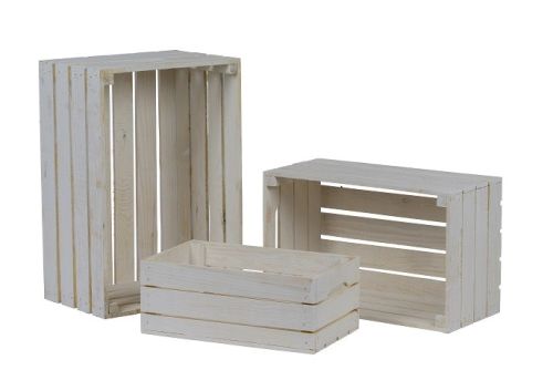 Coffret à lattes - Blanc