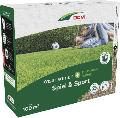 CUXIN DCM | Semences pour gazon Jeux et Sport | 1 kg pour 50 m²