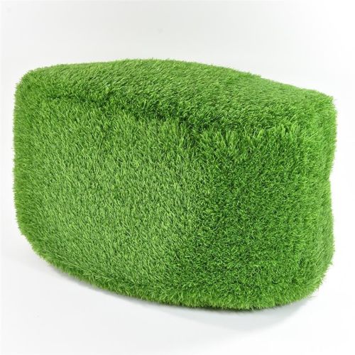 AniPlants | Tabouret ovale « Mobel » en forme d'herbe | 35 cm