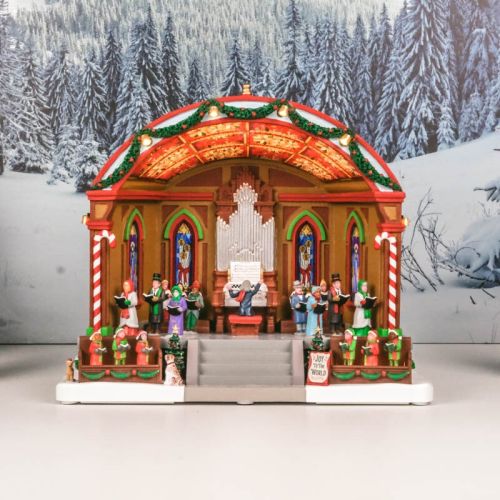 LEMAX | Pavillon Christmas At The Park | avec adaptateur 4,5 V