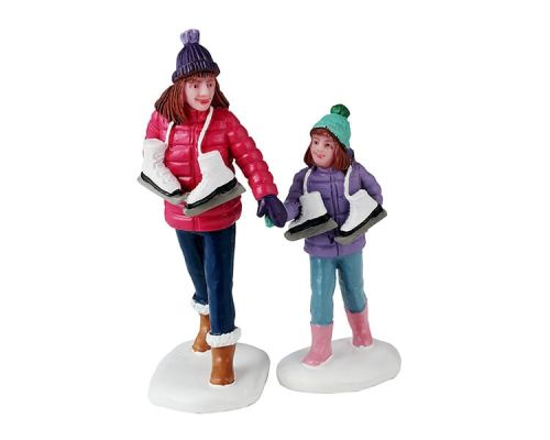 LEMAX | Patineuses Sœurs | Ensemble de 2