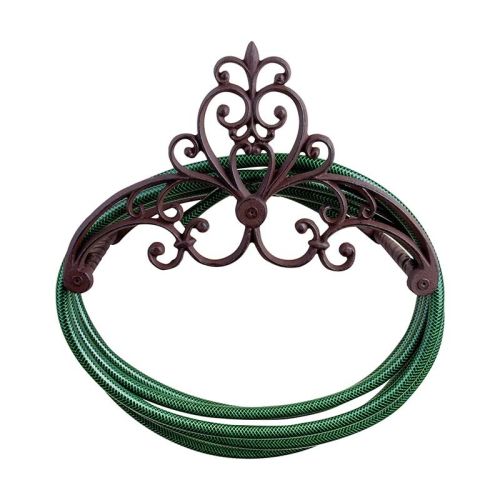 Esschert Design | Support pour tuyau d'arrosage | Fonte | 38 x 25 x 24 cm