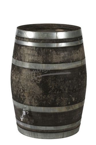 Récupérateur d'eau de pluie 225 litres, fût à vin d'origine