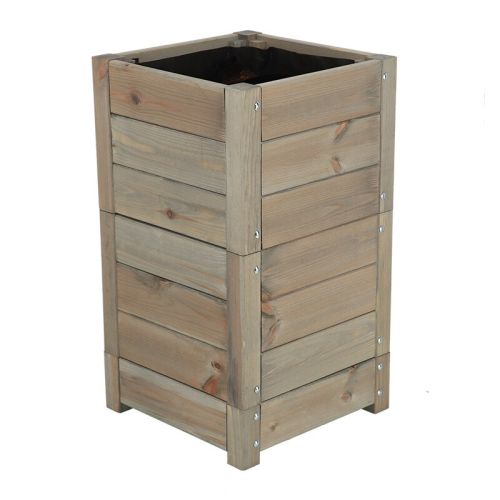 Esschert Design | Composteur à vers | Bois | Marron | 41 x 39 x 67 cm