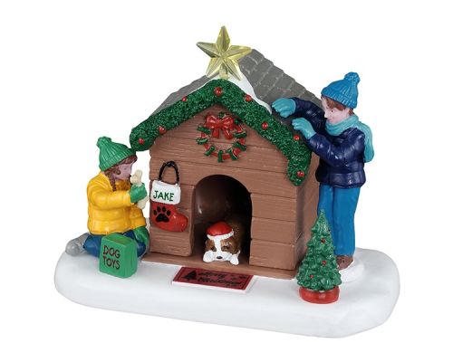 Niche pour chien LEMAX Noël