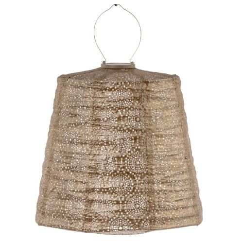 Abat-jour pour lanterne solaire LUMIZ | Occulte | Or | D40 H40 cm