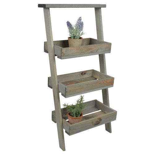 Esschert Design | Étagère murale | Bois | 73 x 36 x 34 cm