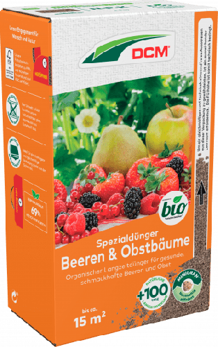 CUXIN DCM | Engrais spécial | Petits fruits et arbres fruitiers | 1,5 kg