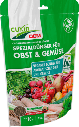 CUXIN DCM | Engrais spécial pour fruits et légumes | 750 g pour 10 m²