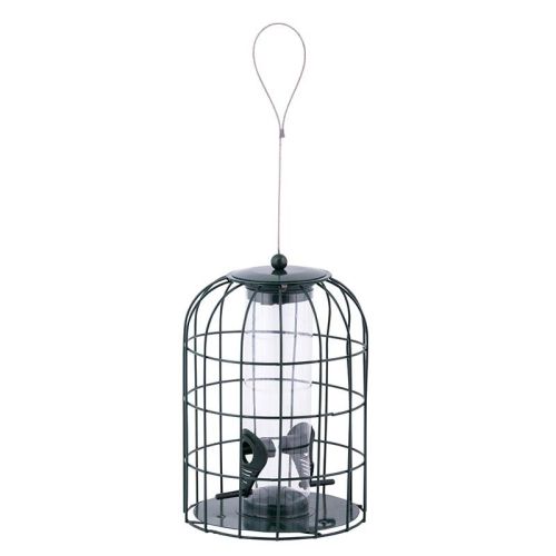 Esschert Design | Silo mangeoire à oiseaux | Vert | Ø18 x H 26 cm