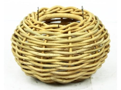Lanterne en rotin blond Ø25 cm | Hauteur 16 cm