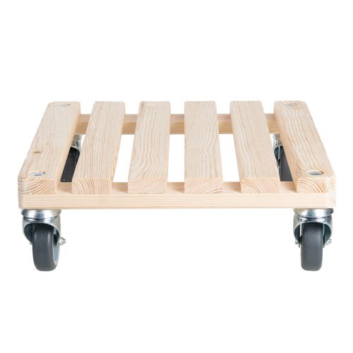 Esschert Design | Support de jardin roulant à roulettes | Modèle renforcé | Carré