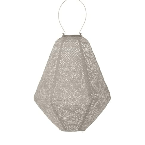 Lampe solaire LUMIZ | Marrakech | Taupe clair | Ø 30 cm
