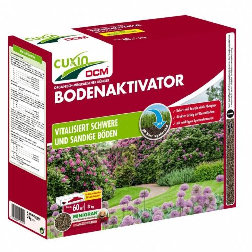 CUXIN DCM | Activateur de sol | 3 kg pour 60 m²