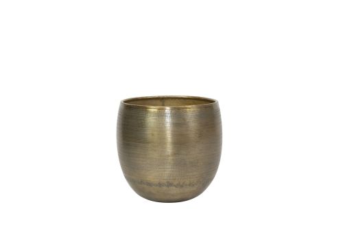 Pot Rowen, doré | Ø31 x H28 cm
