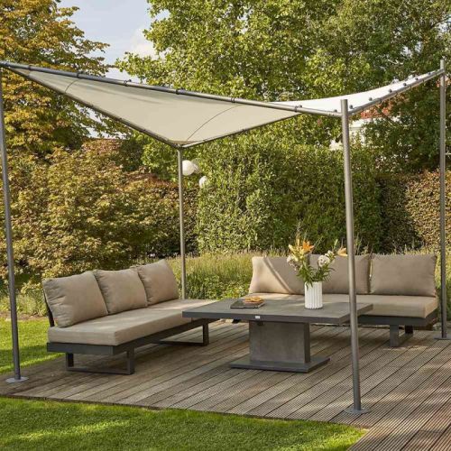 Siena Garden | Toiture de remplacement, blanche, pour pavillon Berlino 4x4m