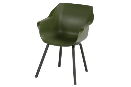 Sophie Element Dining Stuhl | Grün | 59 x 62 x 84 cm