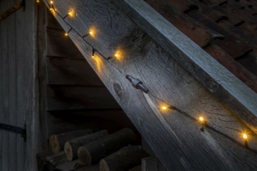 Guirlande lumineuse Fairybell Pro Extend utilisable toute l'année | 5 mètres | 70 LED | Kit d'extension
