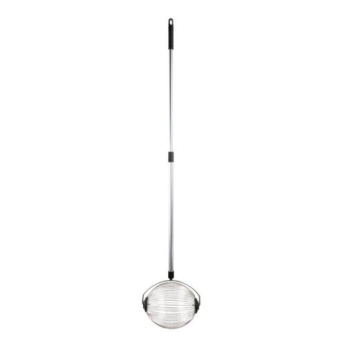 Esschert Design | Collecteur de fruits | Acier inoxydable | Argent | 103 x 30 x 20 cm