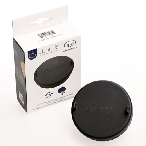 Module de piles LUMIZ | Noir | Comprend 2 piles AA