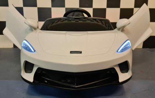 Voiture électrique pour enfants McLaren 620 GT 12V avec télécommande, blanche