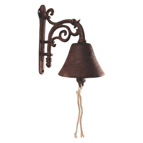 Esschert Design | Sonnette fleurie | Fonte | 20 x 19 x 11 cm