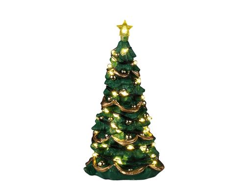LEMAX Sapin de Noël Joyeux, Lumière Claire