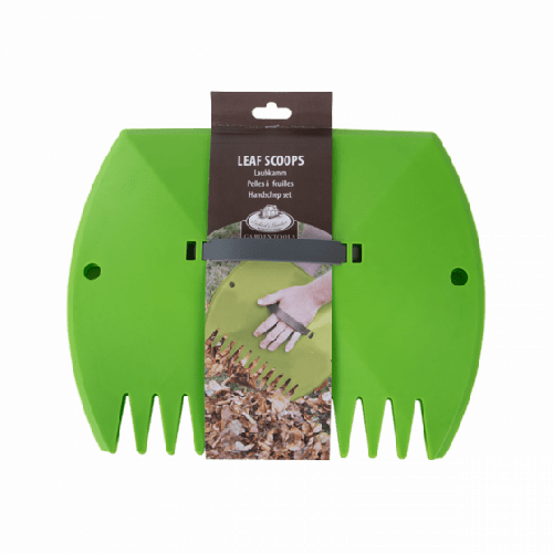 Esschert Design | Peigne en forme de feuille | Plastique | Vert | 37 x 4 cm