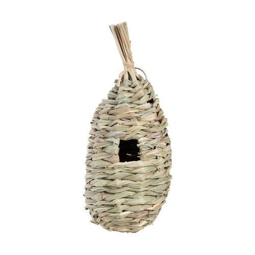 Esschert Design | Nichoir | Sac de nidification | Roseau | L | Ø11 x H 28 cm