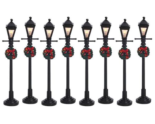 Lampadaire à gaz LEMAX | Lot de 8