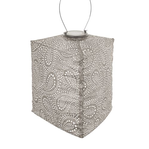 Lanterne solaire triangulaire LUMIZ | disponible en 3 couleurs