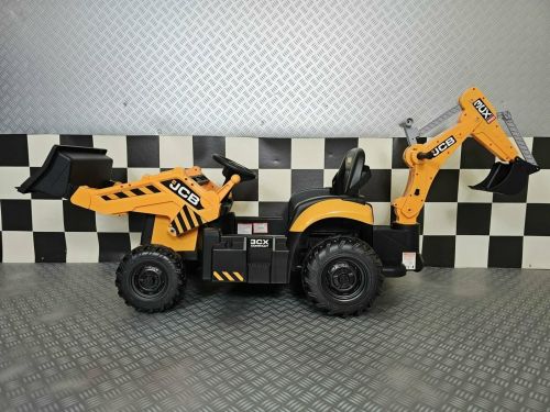 Tracteur pour enfants JCB Sitemaster 12 volts