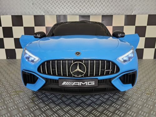 Voiture électrique pour enfants Mercedes SL63 12 volts bleu métallisé