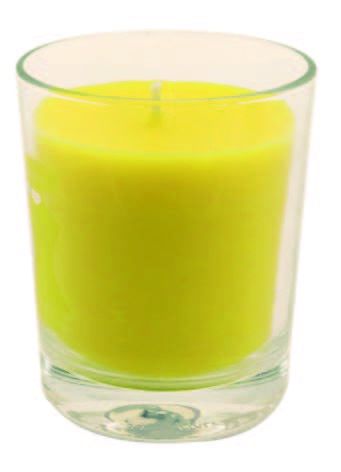 Bougie parfumée à la citronnelle | Citrobic | Ø 6,4 cm | Durée de combustion : 23 h