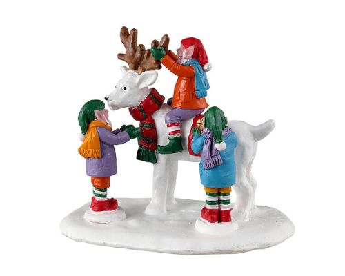 LEMAX | Renne Bonhomme de neige