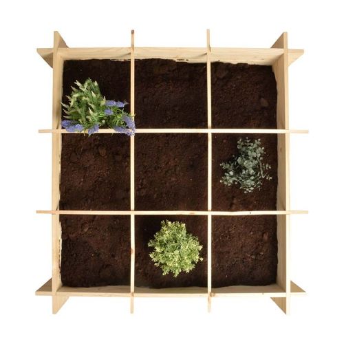 Esschert Design | Kit de construction de potager | Bois | 100 x 10 x 13,7 cm