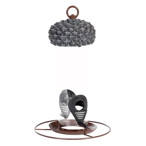 Esschert Design | Mangeoire à oiseaux en forme de gland | Ø17 x H 27 cm