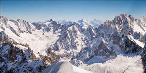 My Village | Hintergrundtuch Berggipfel XL | 300 × 150 cm