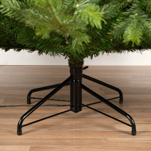 Grandis | Künstliche Tanne mit Beleuchtung | 210 cm | 550 LED | Warmweiß | Ø150 cm