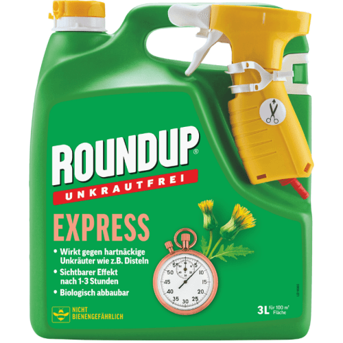 ROUNDUP® Unkrautfrei Express Sprühflasche 3 l