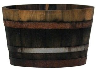 Jardinière ½ de 50 L ancienne