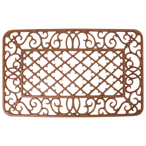 Esschert Design | Paillasson en forme de losange | Fonte | 66 x 42 x 2 cm