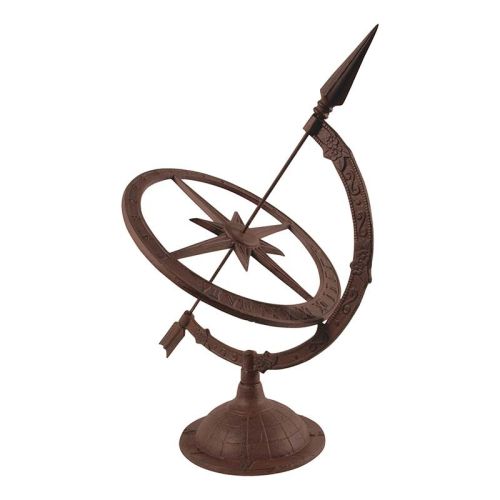 Esschert Design | Cadran solaire | Fonte | L | 34 x 54 x 40 cm