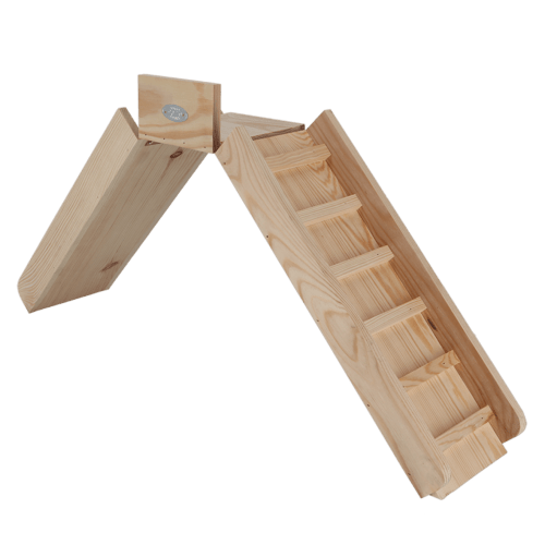 Esschert Design | Escalier Hérisson | Bois | 95 x 15 x 7 cm